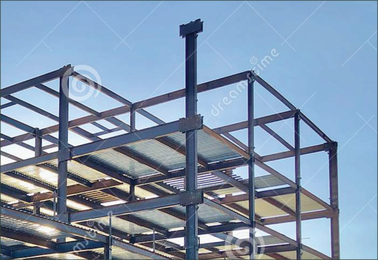 Structural analysis and design using RISA 3D of a six-storey steel building.
