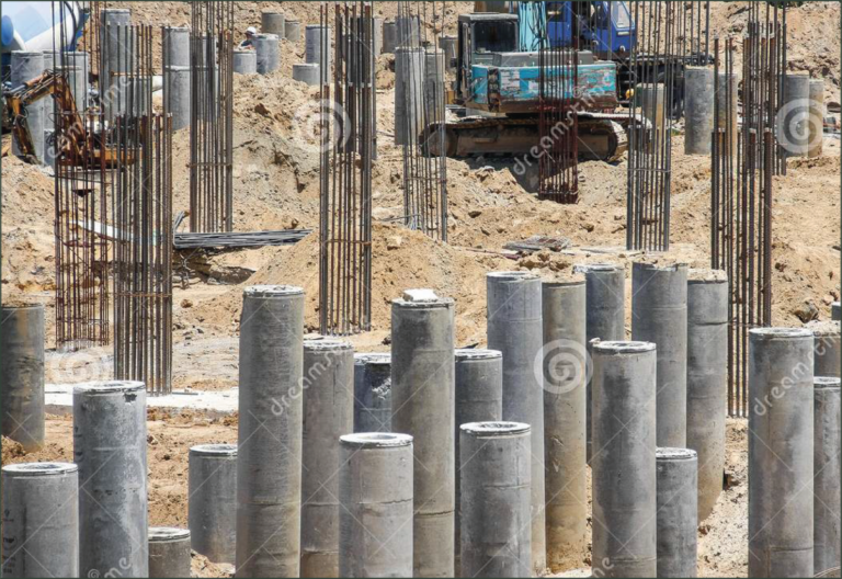 Structural analysis and design using SAFE and STAAD of three-storey concrete buildings on concrete piles.